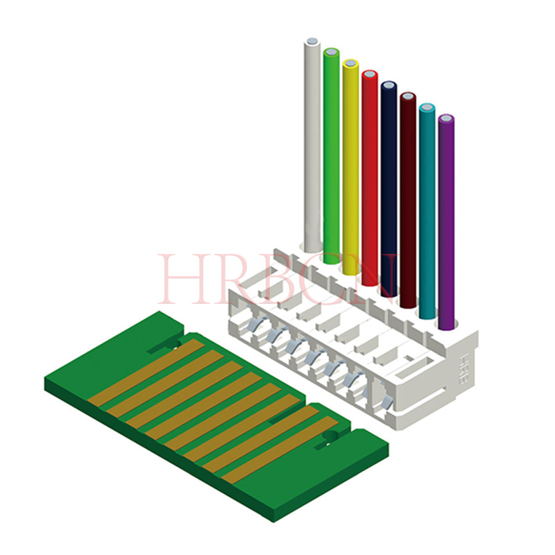 Złącze IDC RAST 2,5 mm ze ścianką boczną HRB M7239R i M7239 