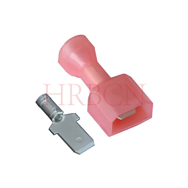 W pełni izolowany męski terminal rozłączny 4,8 mm (AWG 22-18)