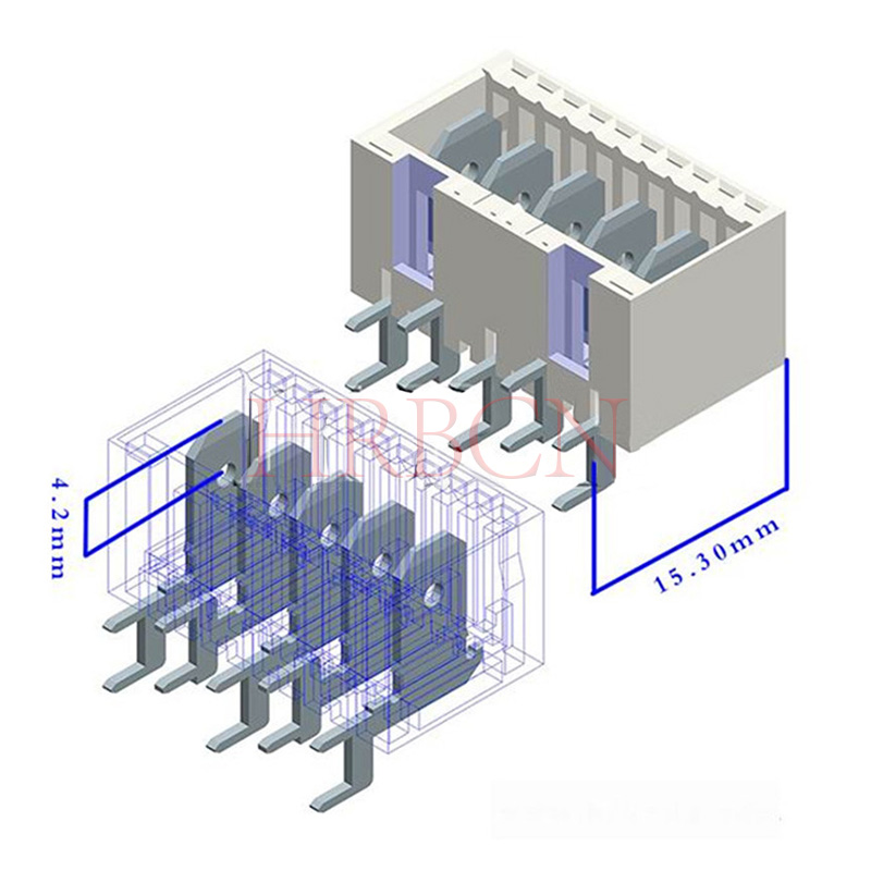 Złącza RAST 5.0 Złącze PCB TAB Header M9402