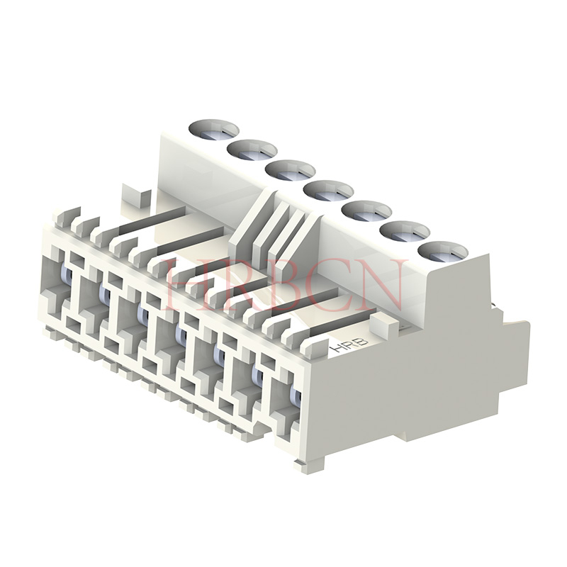 Złącza Rast 5 do PCB, łączenie pośrednie, z zaciskiem śrubowym M5038