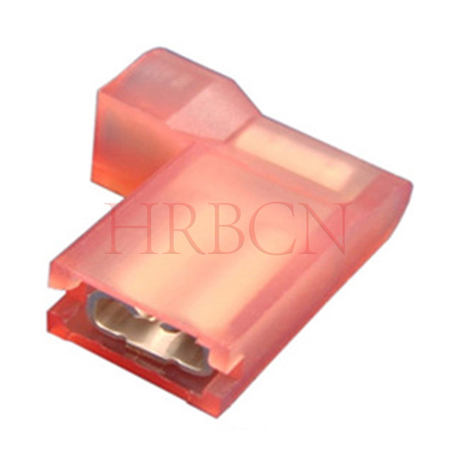 W pełni izolowany żeński terminal rozłączający typu flaga 4,8 mm (AWG 22-18)