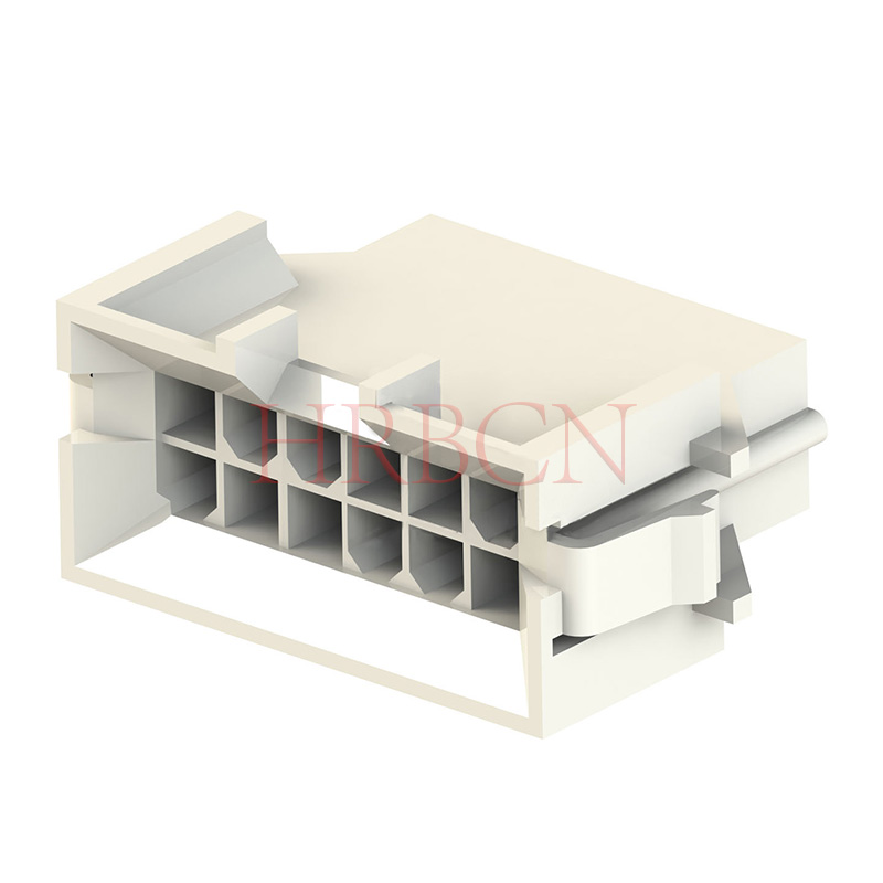 Obudowa wtyczki przewód-przewód o rozstawie 4,2 mm P42475-2XN-A