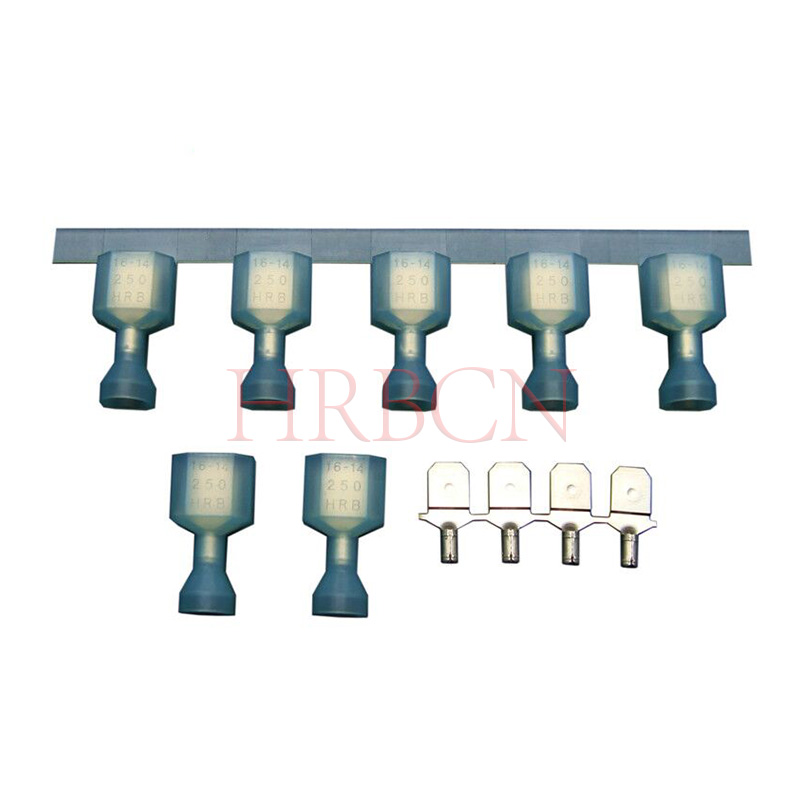 Męski terminal do szybkiego rozłączania z zakładką 6,35 × 0,8 mm, średnica 6,60 mm 