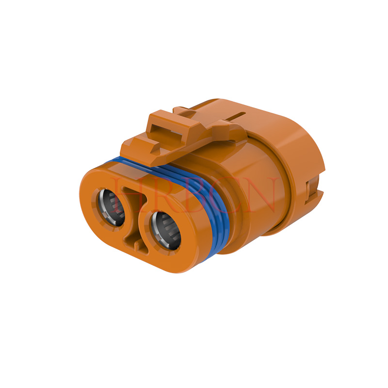 Wodoodporne złącze męskie przewodu do przewodu o rozstawie 11,0 mm, 2-stykowe