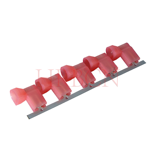 W pełni izolowany żeński terminal rozłączający typu flaga 4,8 mm (AWG 22-18)