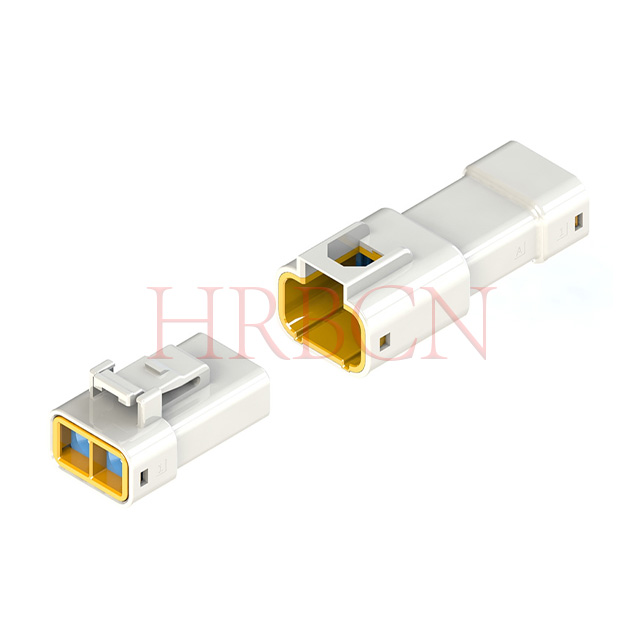 Wodoodporne złącze HRB 6,35 mm Sing Row Wire-Wire 