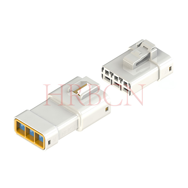 Wodoodporne złącze HRB 6,35 mm Sing Row Wire-Wire 