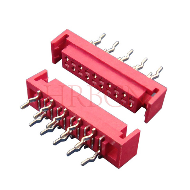 Złącze żeńskie typu „board-to-board” o rozstawie 1,27 mm, dwurzędowe, M25481/M25482/M25484