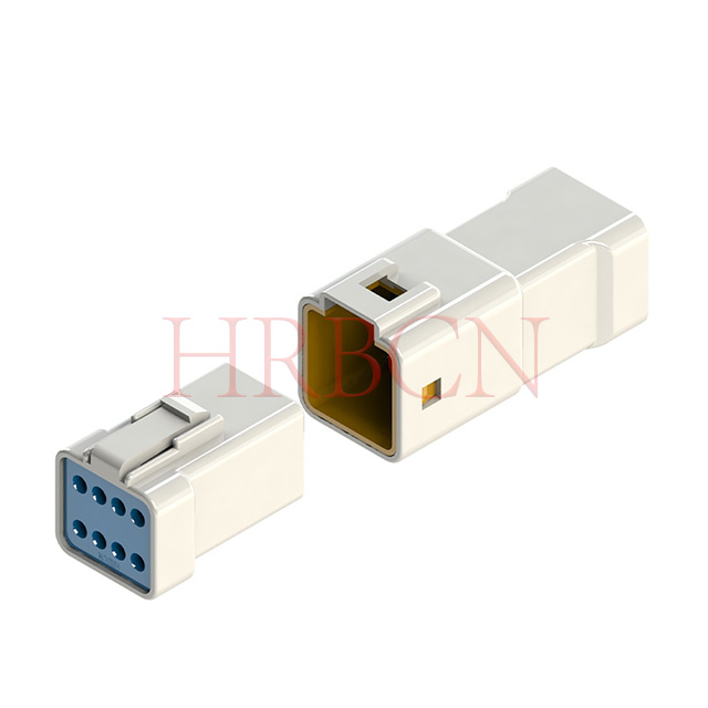 Wodoodporne złącza elektryczne dwurzędowe z przewodem o rozstawie 2,0 mm