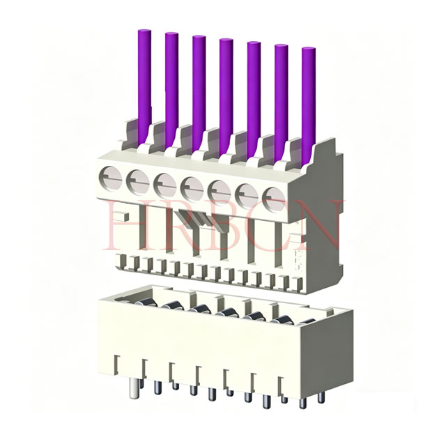 Seria M5038 RAST 5 IDC i pośrednie złącze śrubowe PCB 5,0 mm