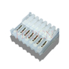 Podziałka 2,54 mm Przepust IDC z zakładkami polaryzacyjnymi M2051-NR