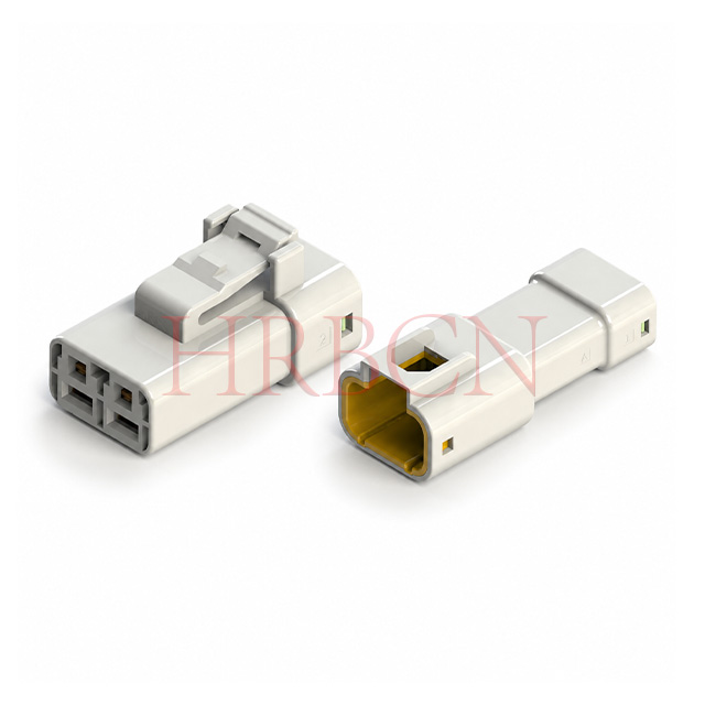 Wodoodporne złącze HRB 6,35 mm Sing Row Wire-Wire 