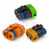 Wodoodporne złącze przewodu do przewodu o rozstawie 11,0 mm, 2-stykowe
