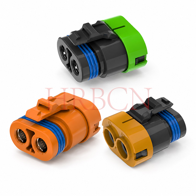 Wodoodporne złącze przewodu do przewodu o rozstawie 11,0 mm, 2-stykowe
