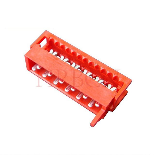Dwurzędowe pionowe złącze wtykowe IDC o rozstawie 1,27 mm