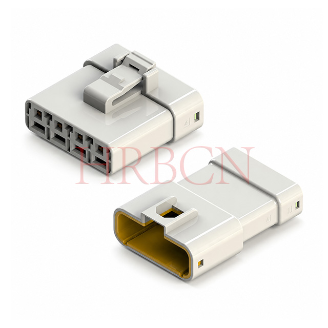 Wodoodporne złącze HRB 6,35 mm Sing Row Wire-Wire 