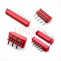 Złącze żeńskie typu „board-to-board” o rozstawie 1,27 mm, dwurzędowe, M25481/M25482/M25484